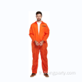 Adulte Mens Orange Condam Suite des prisonniers